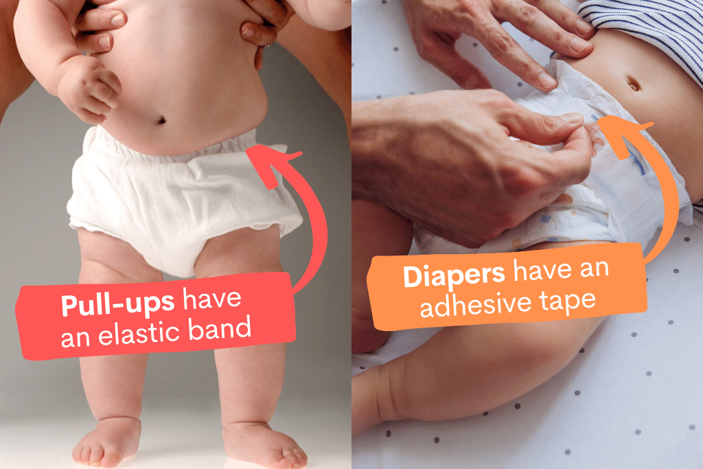 Pull-ups vs. diapers