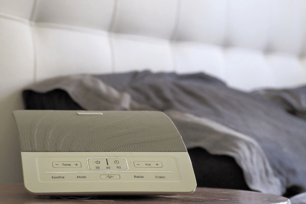use white noise using a white noise machine to have the baby fall asleep faster