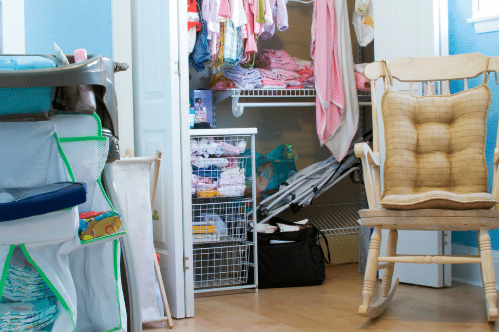 Utilize The Closet In The Baby’s Room