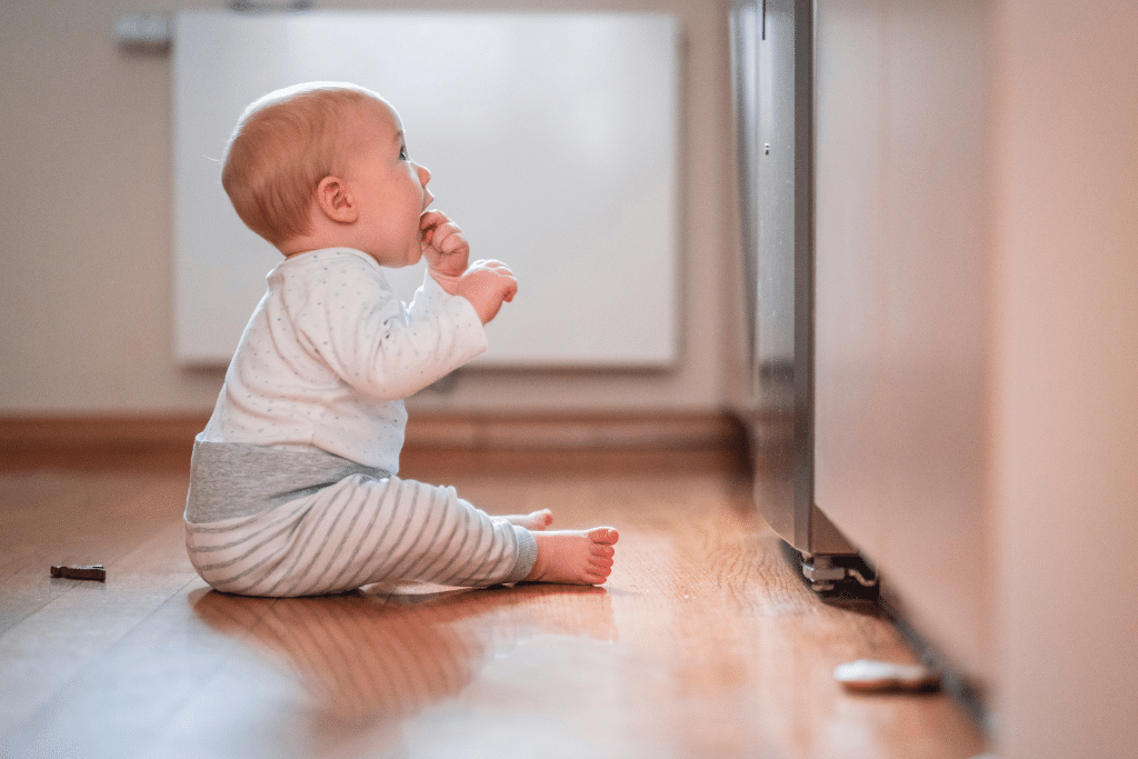 Baby proofing the kitchen
