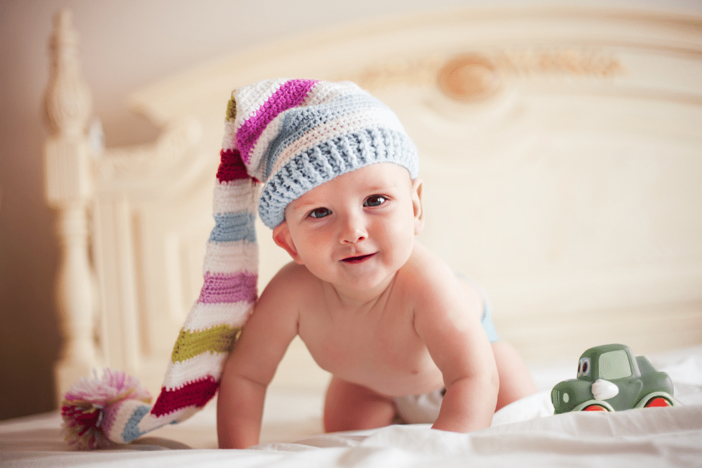 how to care baby for sleep baby hats